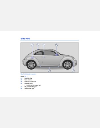volkswagen beetle 2014 owners manual
